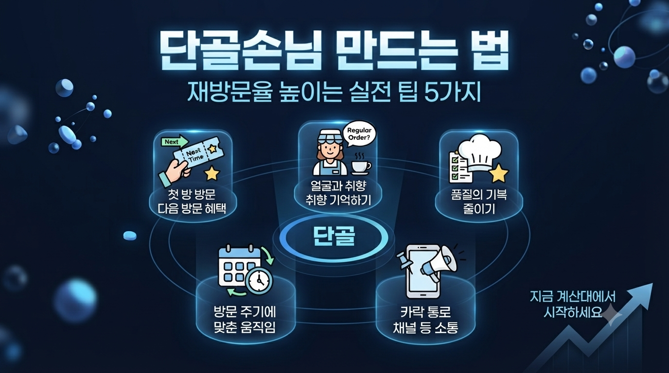 단골손님 만드는 법 – 재방문율 높이는 실전 팁